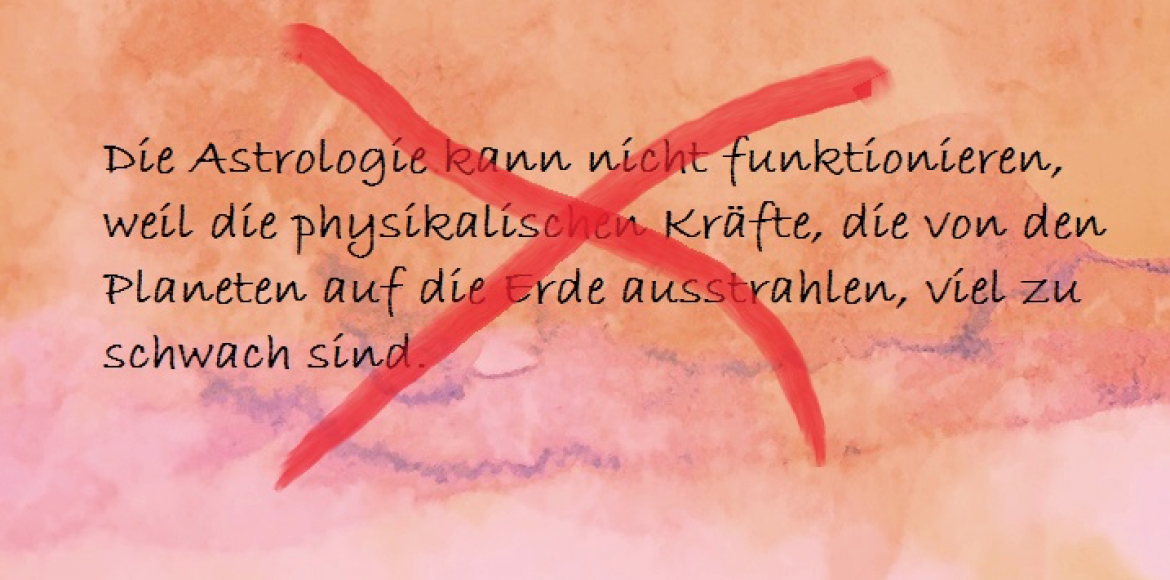Astrologie-Vorurteil_8. Physikalische Kräfte der Planeten erreichen die Erde nicht