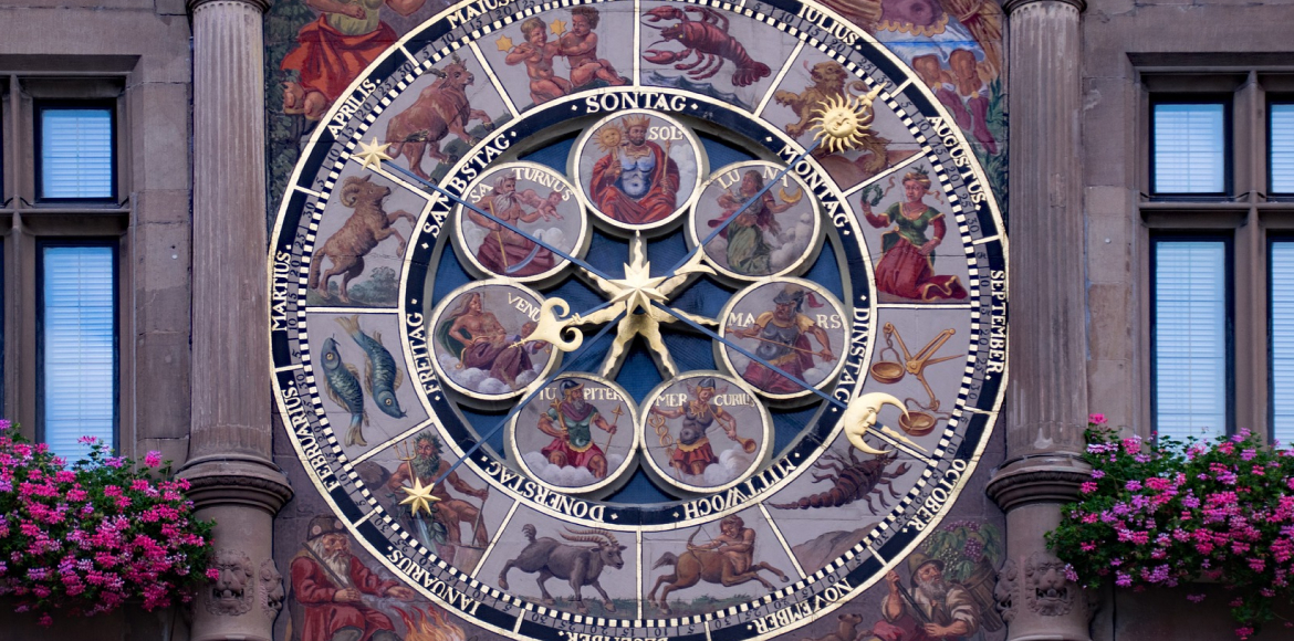 Betonung eines Tierkreiszeichens, in dem die Sonne steht